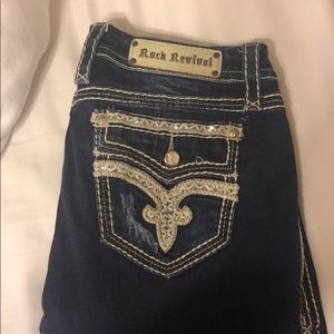 Women’s rock revival jeans